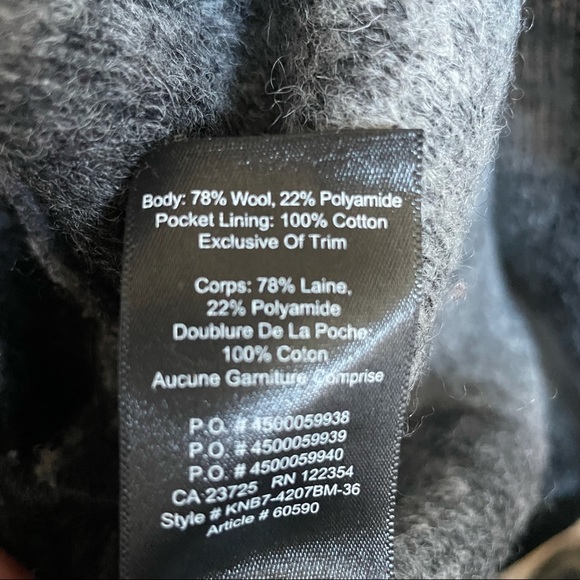 Aritzia Wilfred Free Pattern Wool Blend Jacket XS - Picture 5 of 6